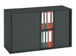 Roldeurkast 72,5x120x43cm antraciet
